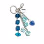 Porte clés bijou bleu BleuBleu