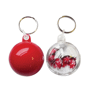 Porte clés boule de noel Transparenttransparent