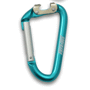 Porte-clés carabiner 80 mm Au choixbleu clair