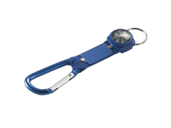 PORTE-CLES CARABINER BOUSSOLE