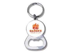 Porte-clés décapsuleur imprimé