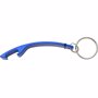 Porte-clés décapsuleur en aluminium. Bleubleu cobalt
