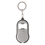 Porte-clés décapsuleur/lampe Au choixargenté