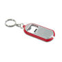 Porte-clés décapsuleur lumineux Rougeargenté/rouge