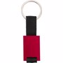 Porte-clés en aluminium. Rougerouge