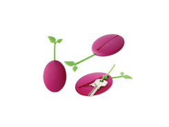 Porte clés en forme de bourgeon