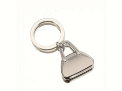 Porte clés en métal sac à main