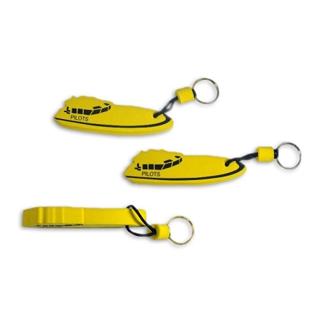 PATIKIL Porte-Clés Flottant Néoprène – Lot De 4 Lanières Étanches – Anneau Sports Nautiques – Kayak, Pêche, Surf, Plongée – Fluorescent Et Confortable