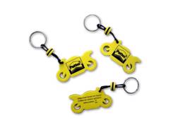 Porte clés en mousse moto