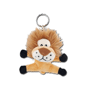Porte-clés en peluche Lion Marronmarron