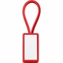 Porte-clés en plastique personnalisable Rougerouge