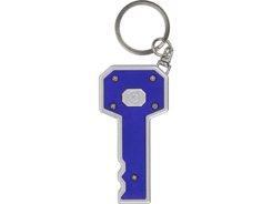 Porte clés lampe forme de clef