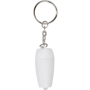 Porte-clés en plastique muni d'une led Blancblanc