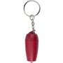 Porte-clés en plastique muni d'une led Rougerouge