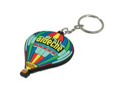 Porte clés en PVC 3D double face