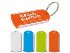 Porte clés étiquette