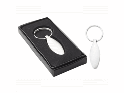 Porte-clés goutte en métal
