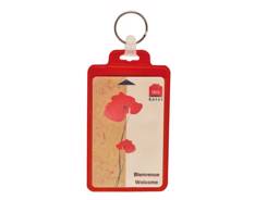 Porte clés hotel plastique