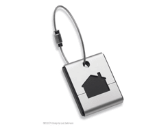 Porte-clés jeton de chariot reflects winsted