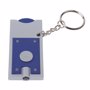 Porte clés jeton lampe BleuBleu