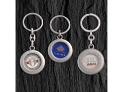 Porte-clés jeton personnalisé