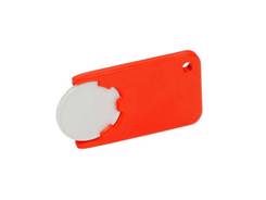 Porte clés jeton publicitaire