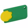 Porte clés jeton publicitaire VertVert