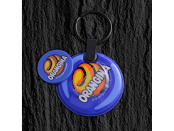 Porte-clés jeton pvc flex