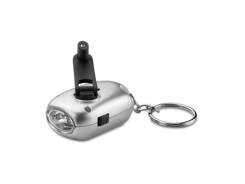 Porte clés lampe dynamo solaire