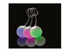 Porte clés lumineux boule
