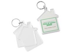 Porte clés maison insert