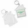 Porte clés maison insert TransparentTransparent