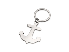 Porte-cles métal ancre grande
