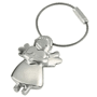 Porte-cles métal ange Au choixargenté