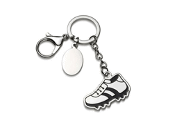 Porte-cles métal chaussure de football