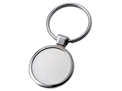 Porte-cles métal creux rond