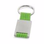 Porte clés métal et lanière VertVert