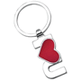 Porte-cles métal i love you coeur rouge Au choixargenté/rouge