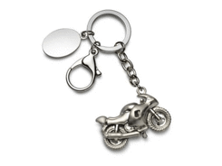 Porte-cles métal moto grand