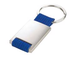 Porte clés métal polyester
