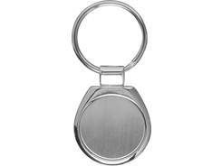 Porte clés métal rond