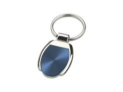Porte-cles métal toledo bleu