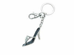 Porte-cles métal tong avec talon