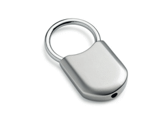 Porte-cles métal twist