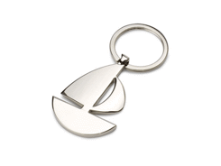 Porte-cles métal voilier