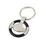 Porte-cles métal volant noir Au choixargenté/noir
