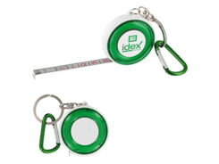 PORTE CLES METRE ROND, RUBAN 2M X 9MM