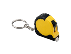 Porte-clés mètre ruban 1 m