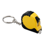 Porte-clés mètre ruban 1 m Jaunejaune