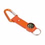 Porte clés mousqueton boussole OrangeOrange
